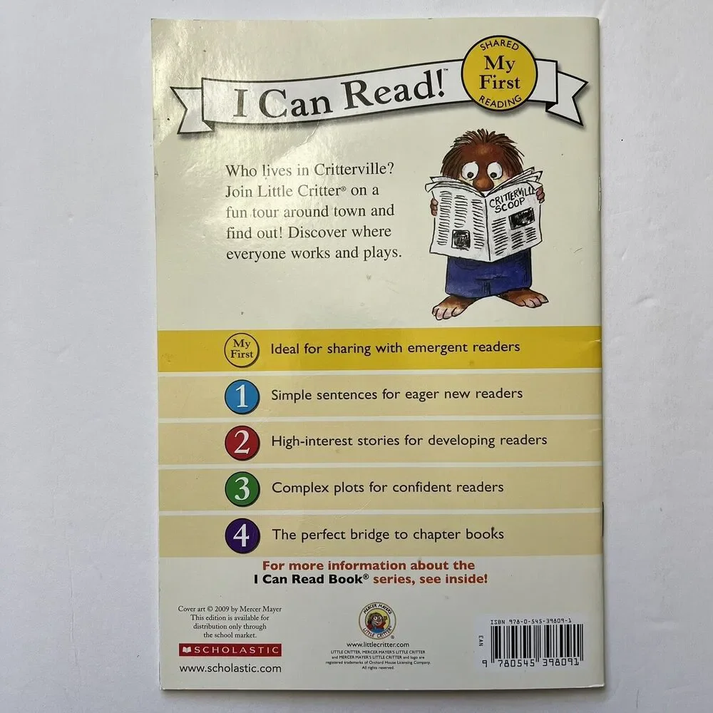 Little Critter I Can Read Book Lot 2 Mercer Mayer My First Early Reader PB